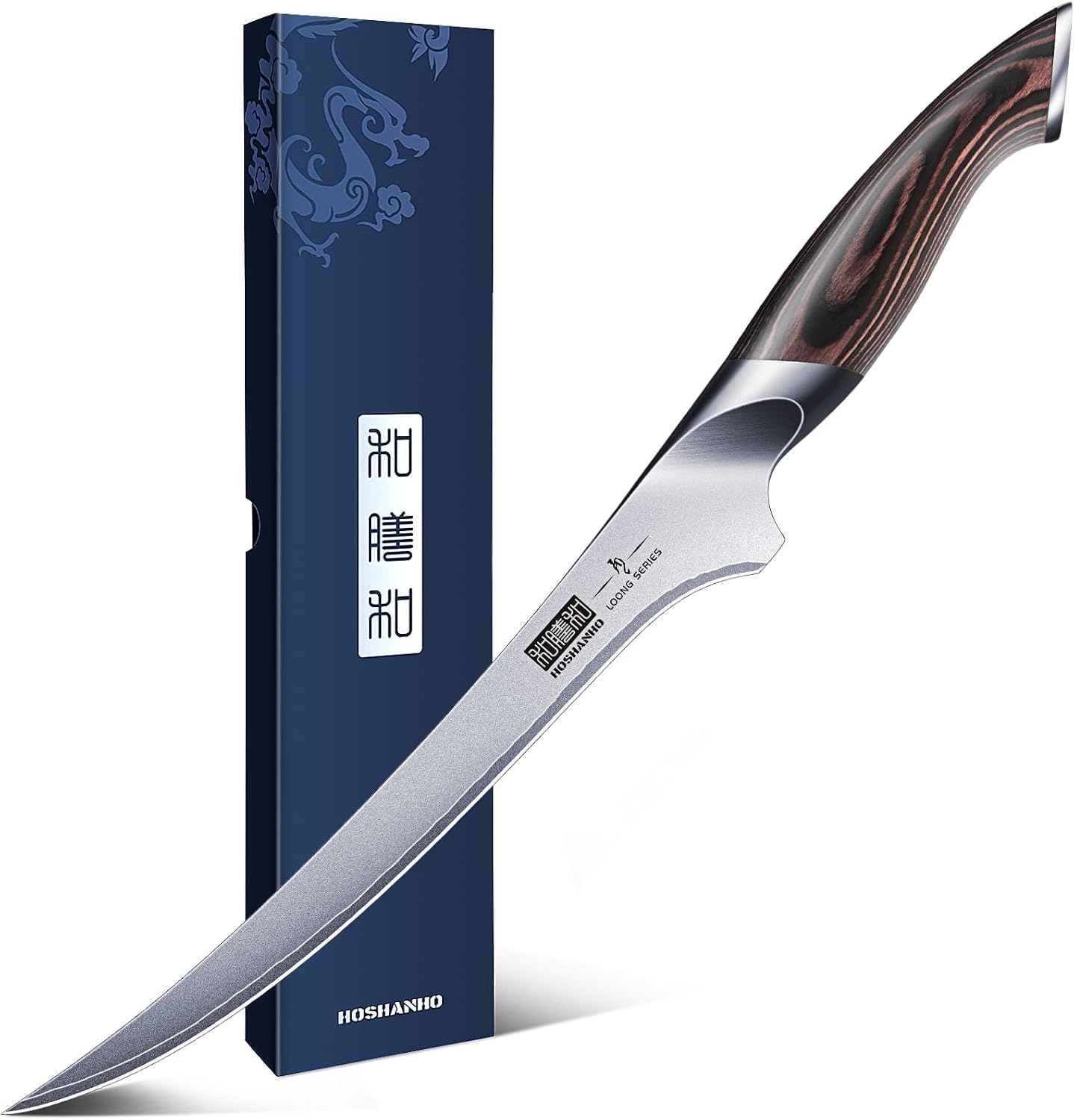 HOSHANHO - Cuchillo de filetear de 9 pulgadas, cuchillo para deshue...