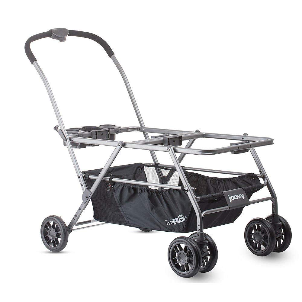 Carriola para dos portabebés para auto Joovy Twin Roo+