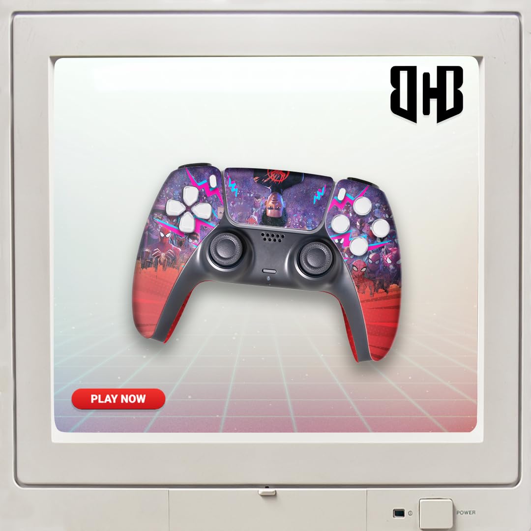 Miles Moraales Spiidervers Controlador PS-5 personalizado inalámbri...