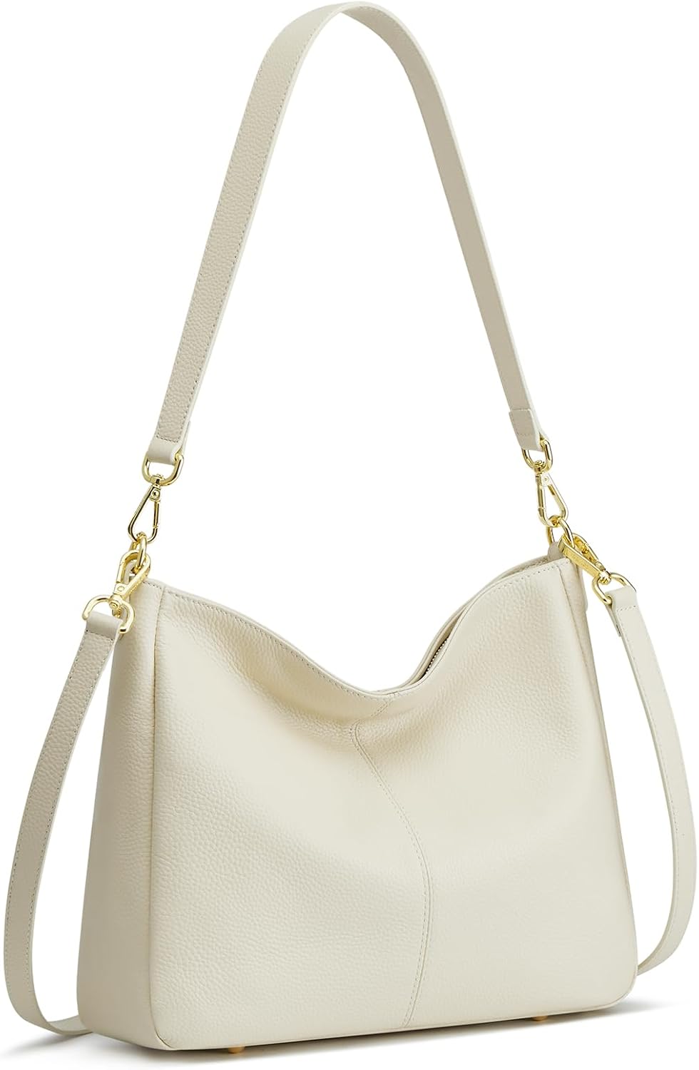 Kattee Bolsos de cuero para mujer, bolso cruzado Hobo para mujer, b...