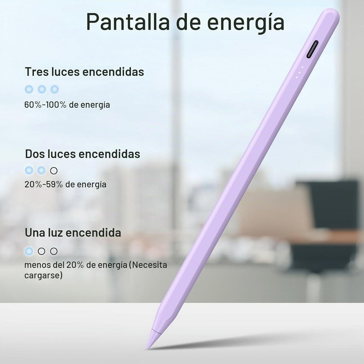 Lápiz óptico para iPad, carga rápida de 13 minutos para Apple iPad...