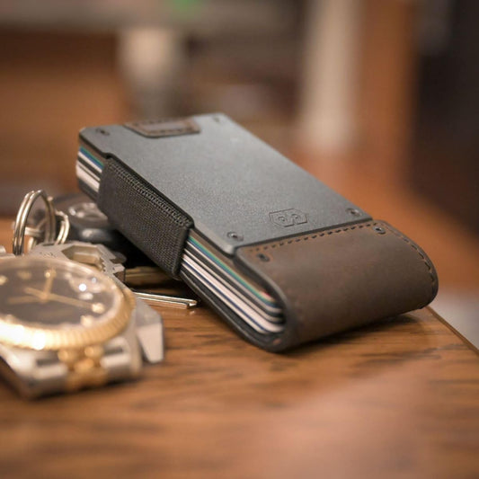 PROOF Cartera | Carteras minimalistas delgadas para hombre | Cuero...