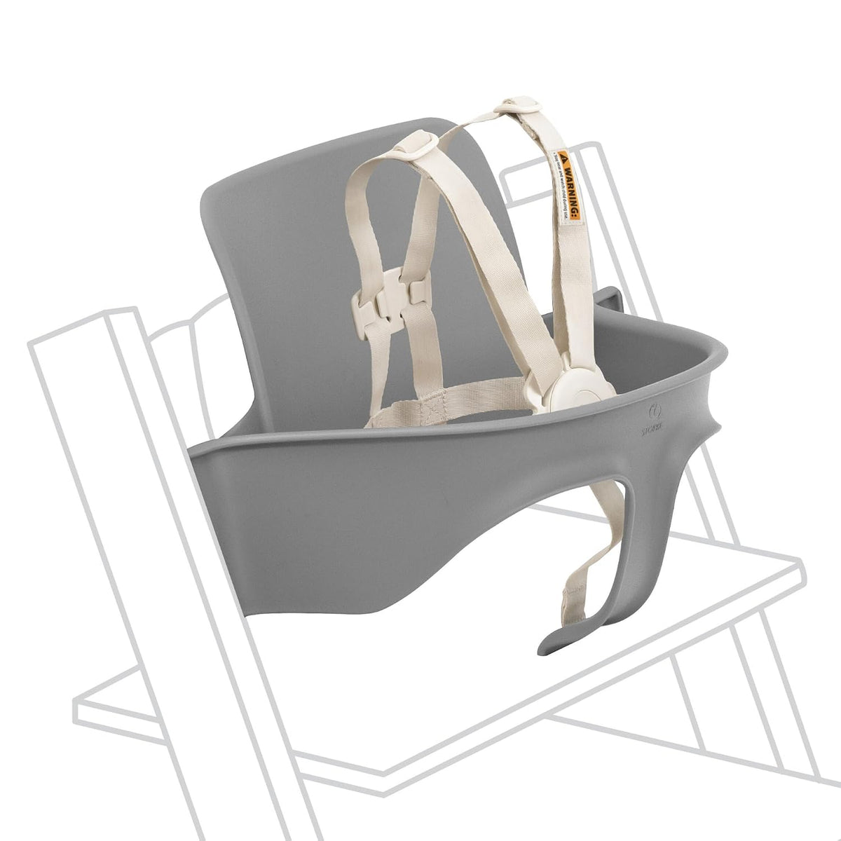 Stokke Tripp Trapp Juego para Bebé, Edades 6-36 Meses, Gris Torment...