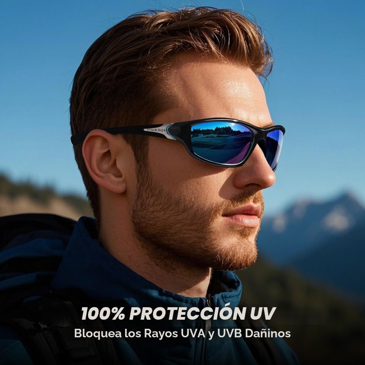 Gafas de sol polarizadas para hombre, ciclismo, conducir, pesca, 10...
