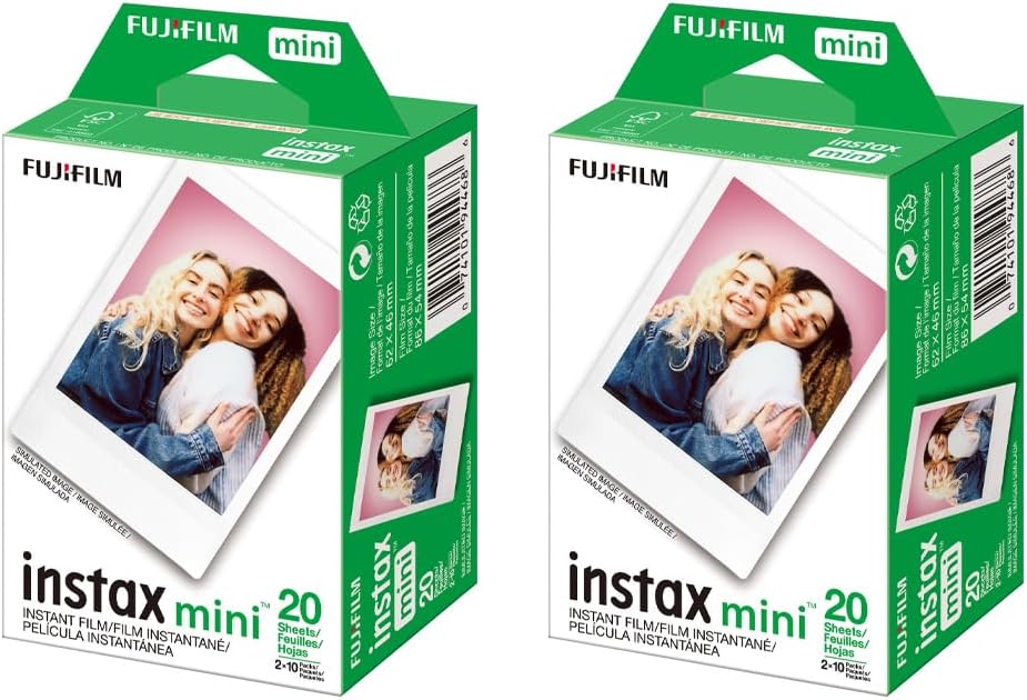 Fujifilm Instax Mini 12 - Cámara de película instantánea | Color Bl...