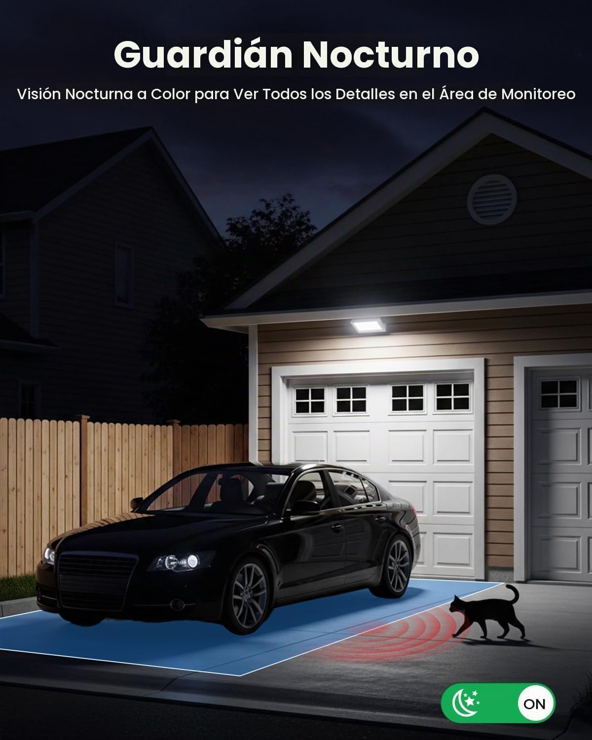 VIZIUUY Cámaras de seguridad solares 3MP inalámbricas al aire libre...