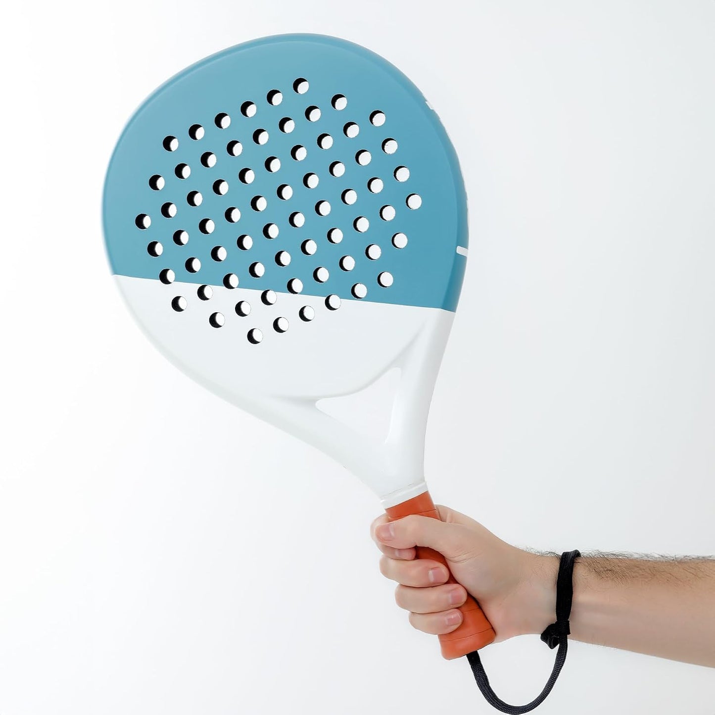 LAPAT Raqueta de pádel con bolsa de cubierta, superficie de carbono...