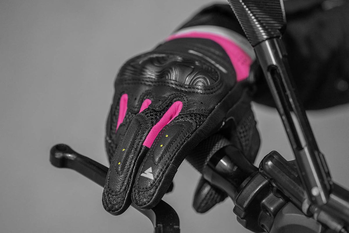 Guantes de moto SHIMA RUSH LADY para mujer - Guantes de ciudad tran...
