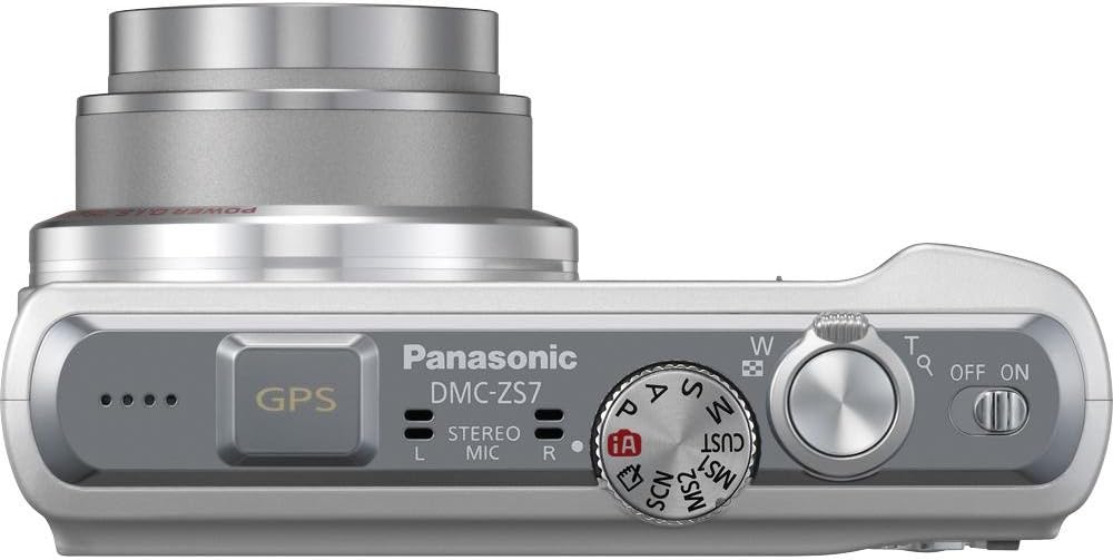 Panasonic Lumix DMC-ZS7 Cámara digital de 12,1 MP con zoom estabili...