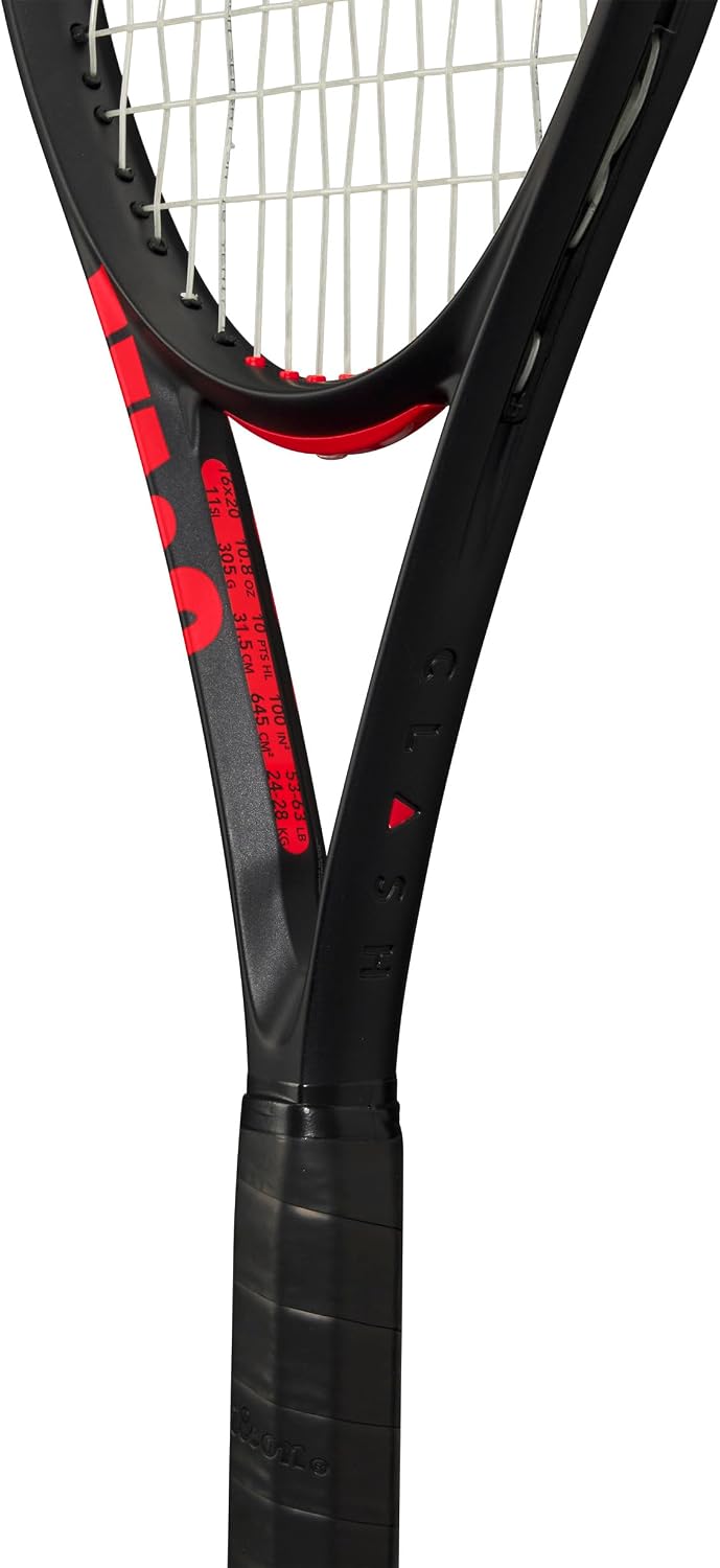Wilson Clash 100 Pro V3 - Raqueta de tenis para adultos, agarre de...