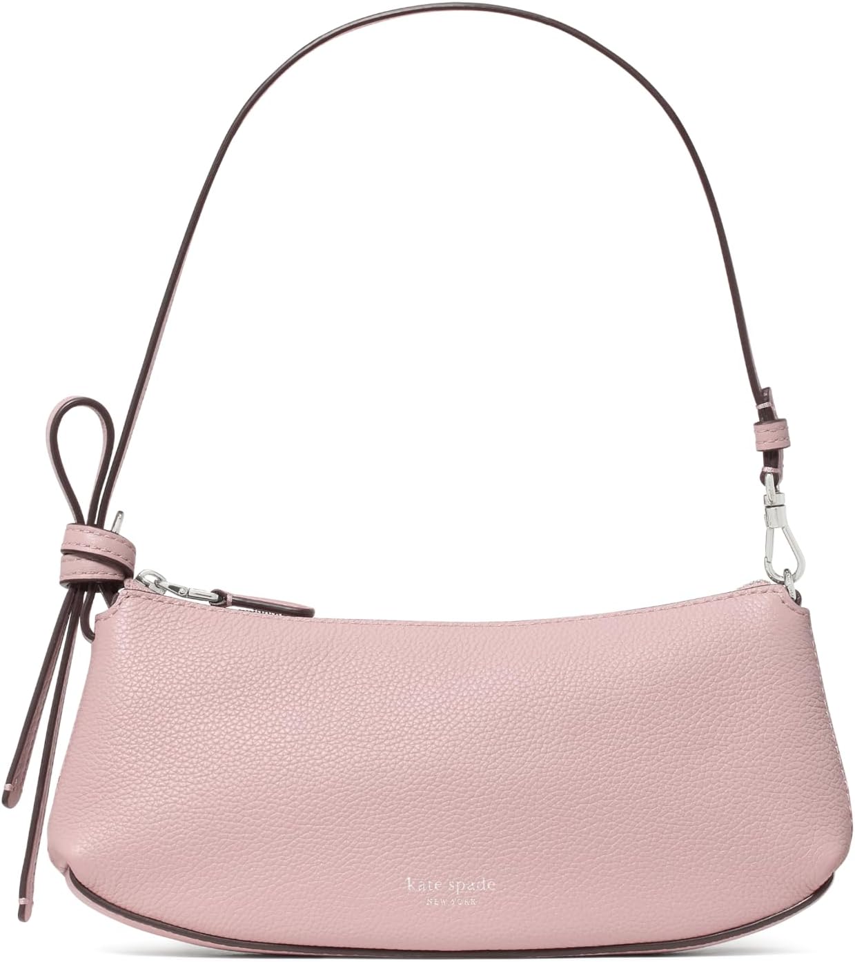 Kate Spade New York - Pochette de piel de guijarro con bucle para m...
