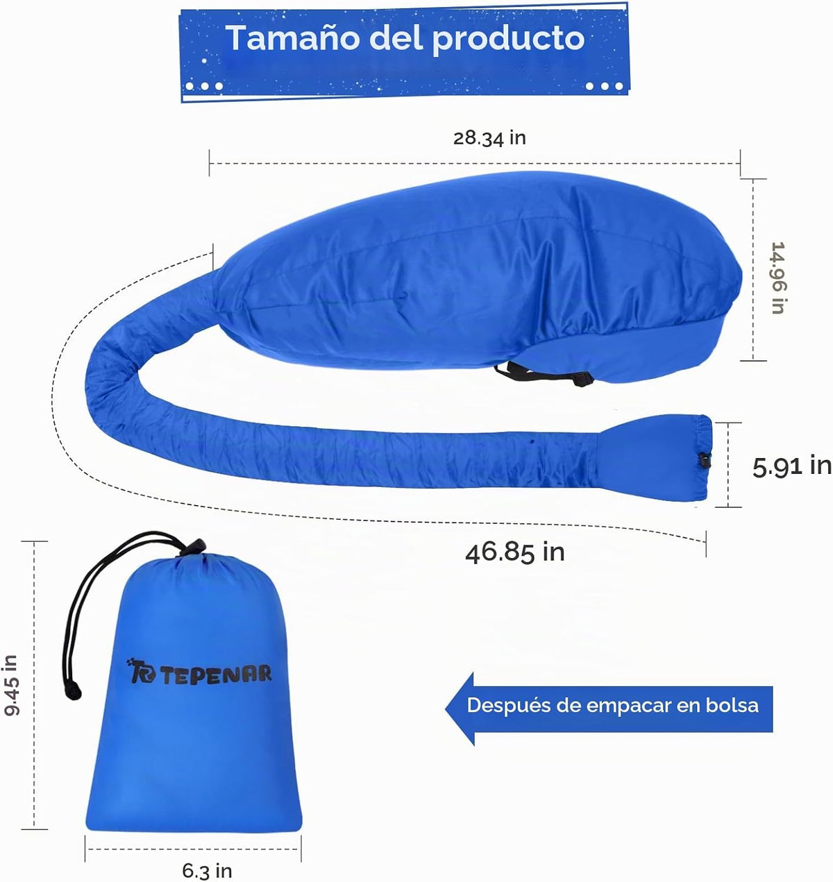 TEPENAR Accesorio de Gorro para Secador de Pelo: Secador con Capuch...