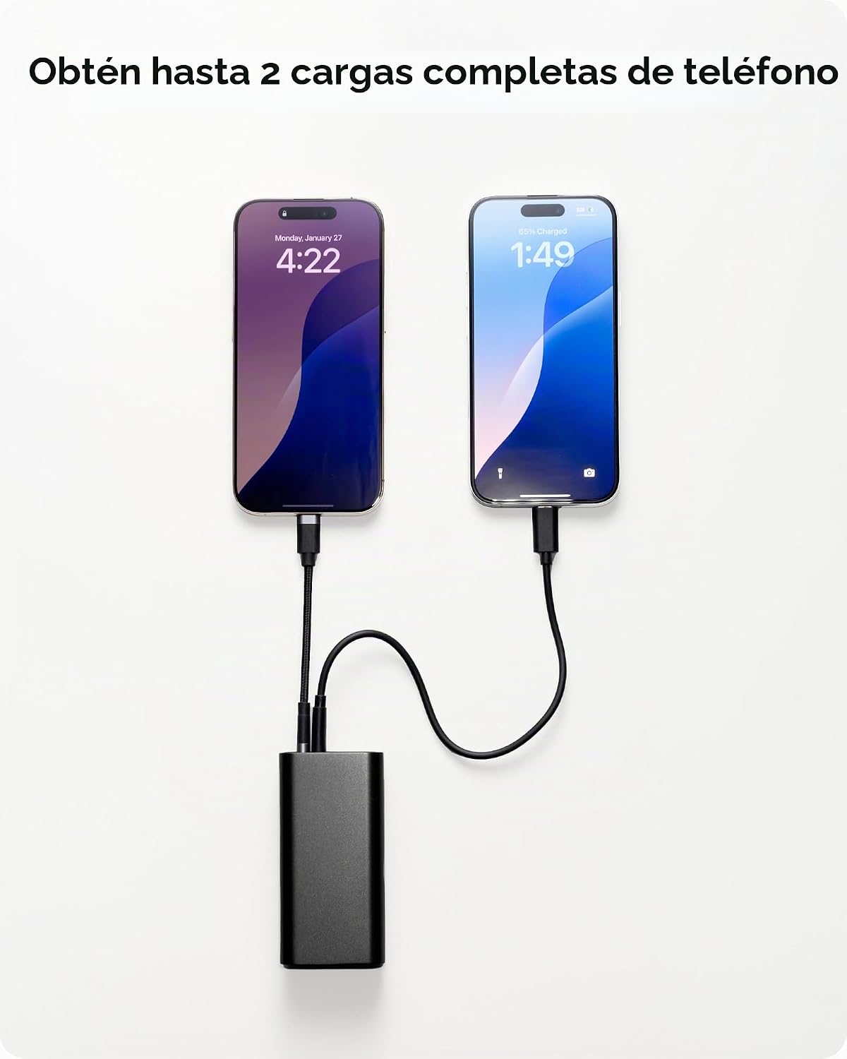 Mophie Powerstation Fast Power Bank de 10,000 mAh | Carga más rápid...