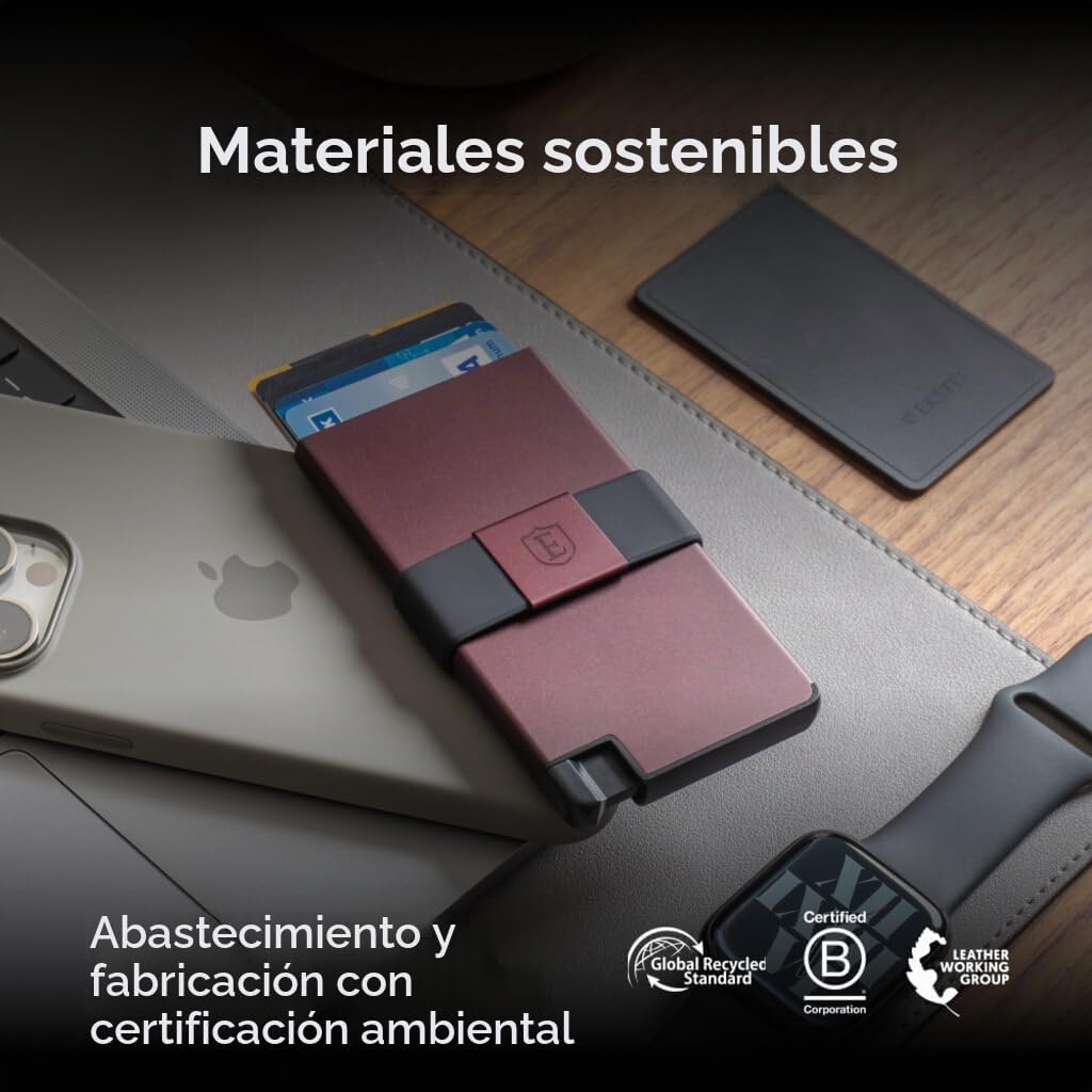 Ekster Cardholder Pro Cartera totalmente metálica para hombres | Ca...