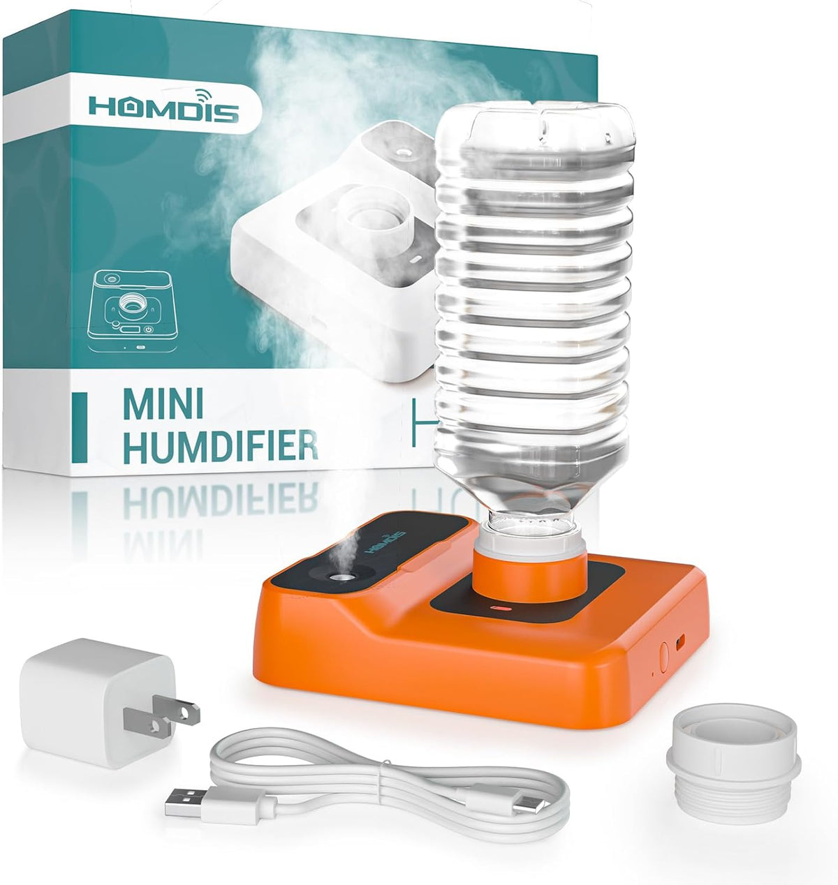 HOMDIS Humidificador de viaje, humidificador portátil para plantas,...