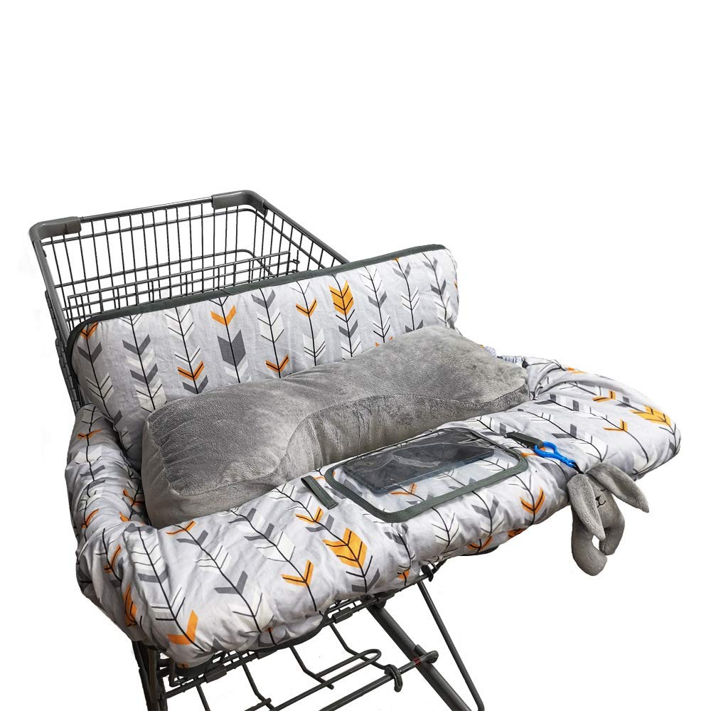 Funda para carrito de compras para bebé, funda para silla alta para...