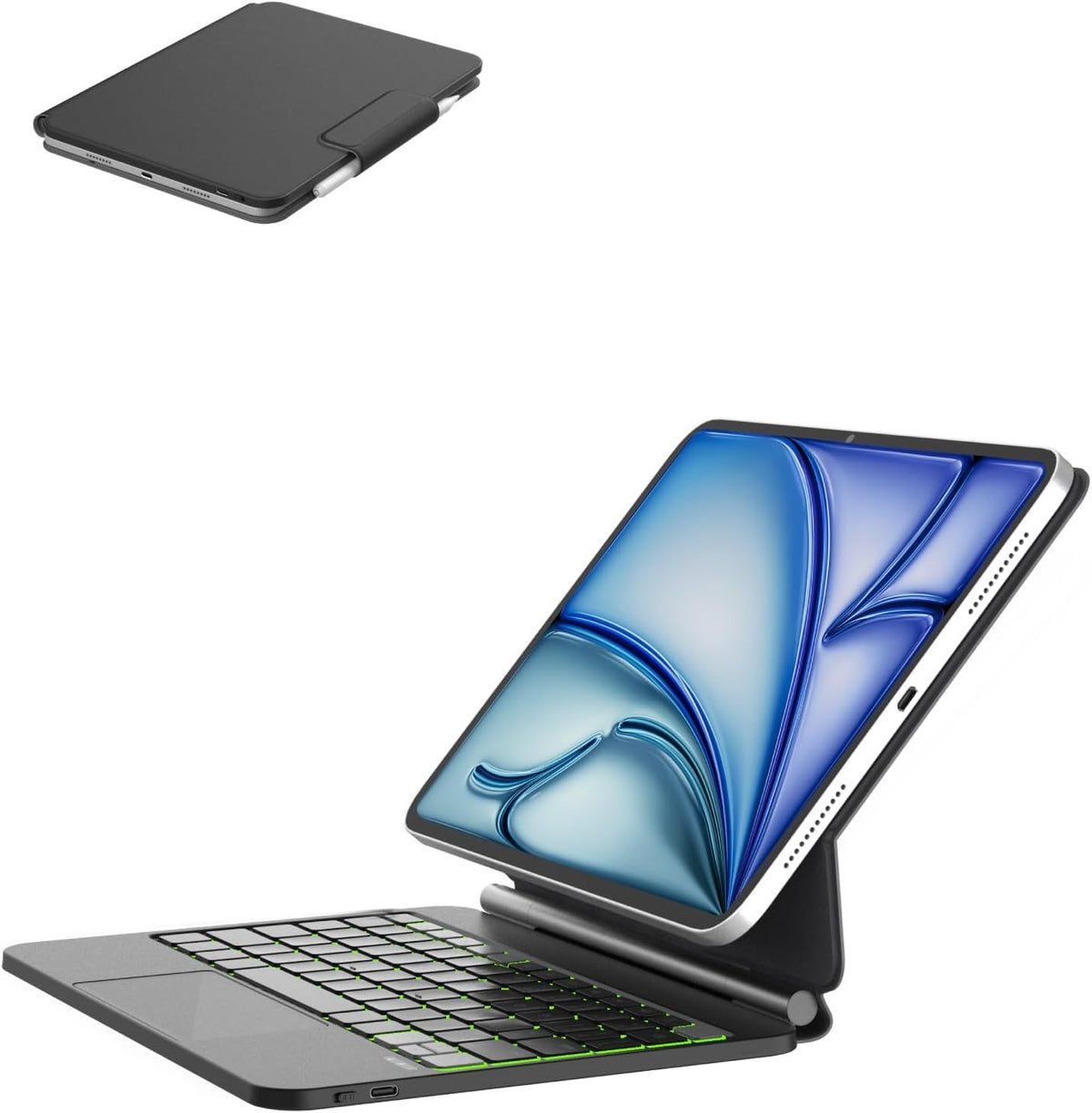 EIP Hyperkeys - Teclado para iPad Air de 11 pulgadas M3\/M2\/5\/4 g...