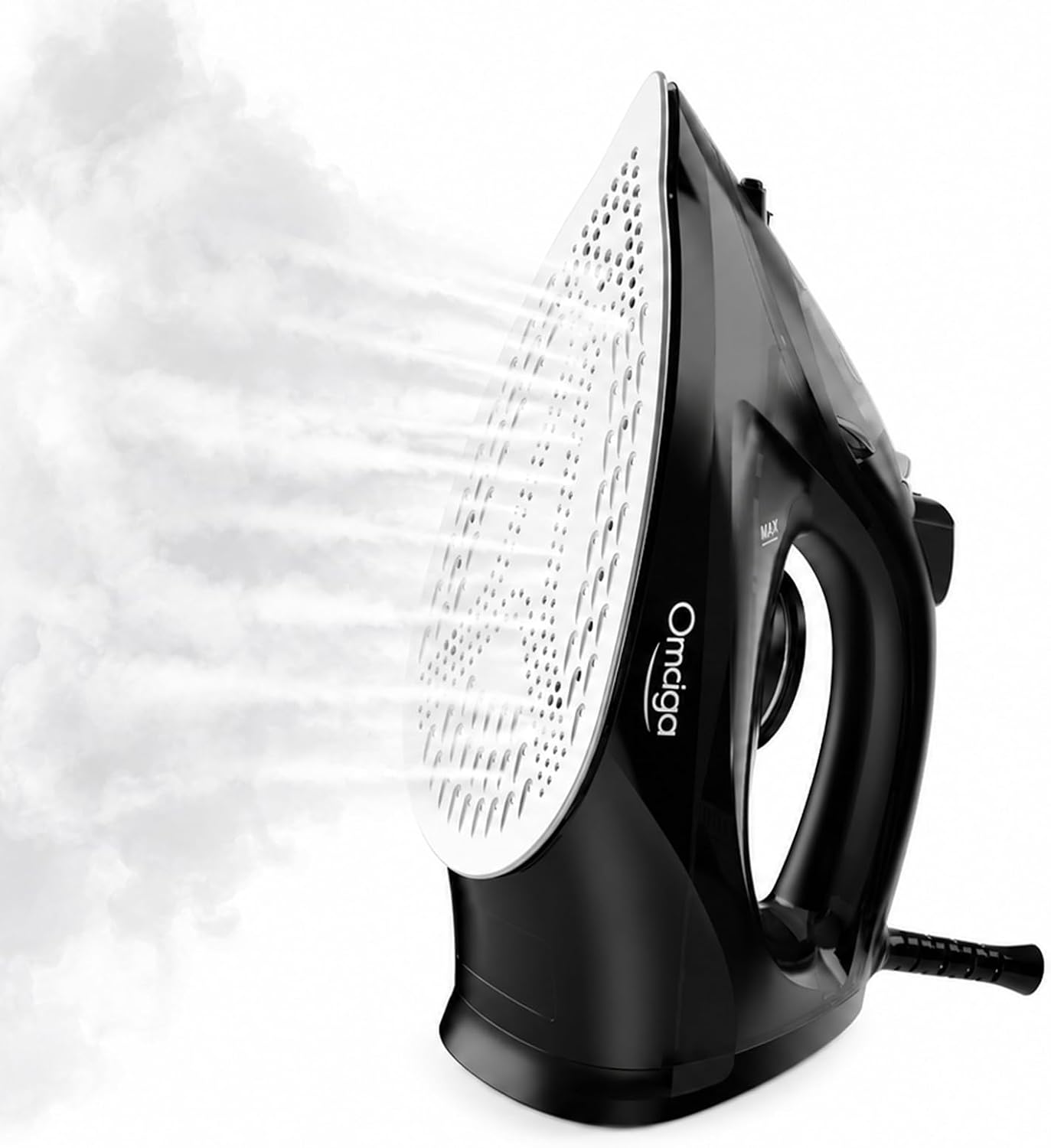 OMAIGA Plancha de vapor para ropa, plancha de 1500 W con calentamie...