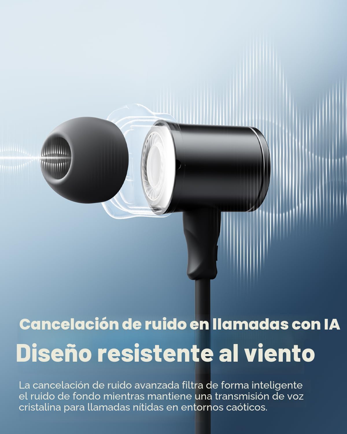 SoundPEATS Q40 HD Auriculares deportivos con banda para el cuello c...