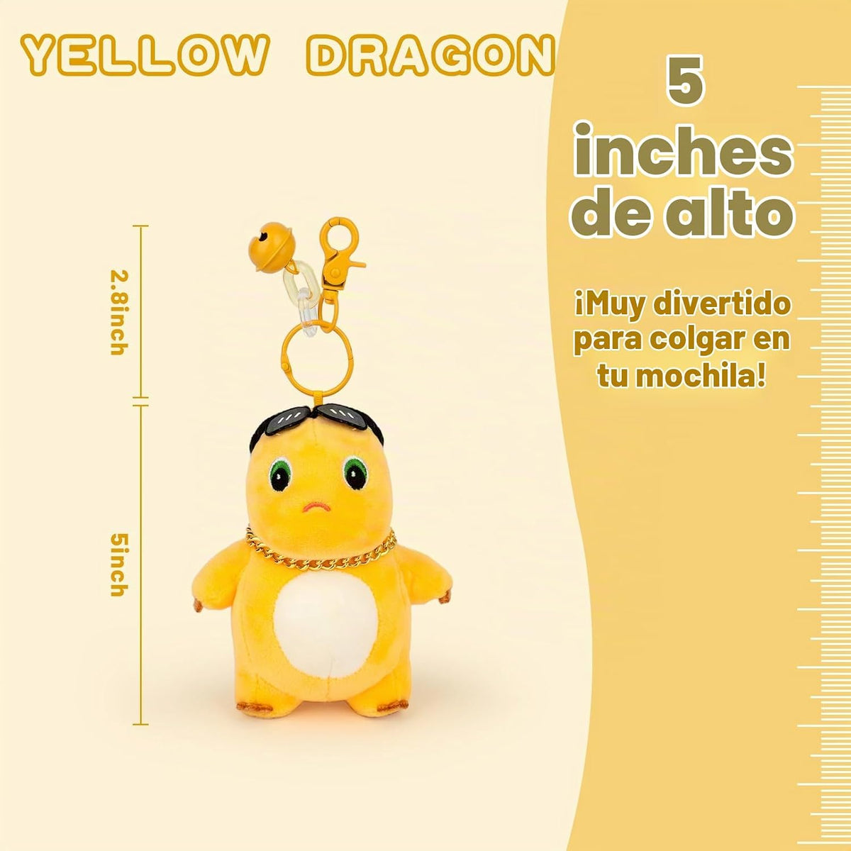 Adorlynetty Nailong Juguetes de peluche de dinosaurio lindos Animal...