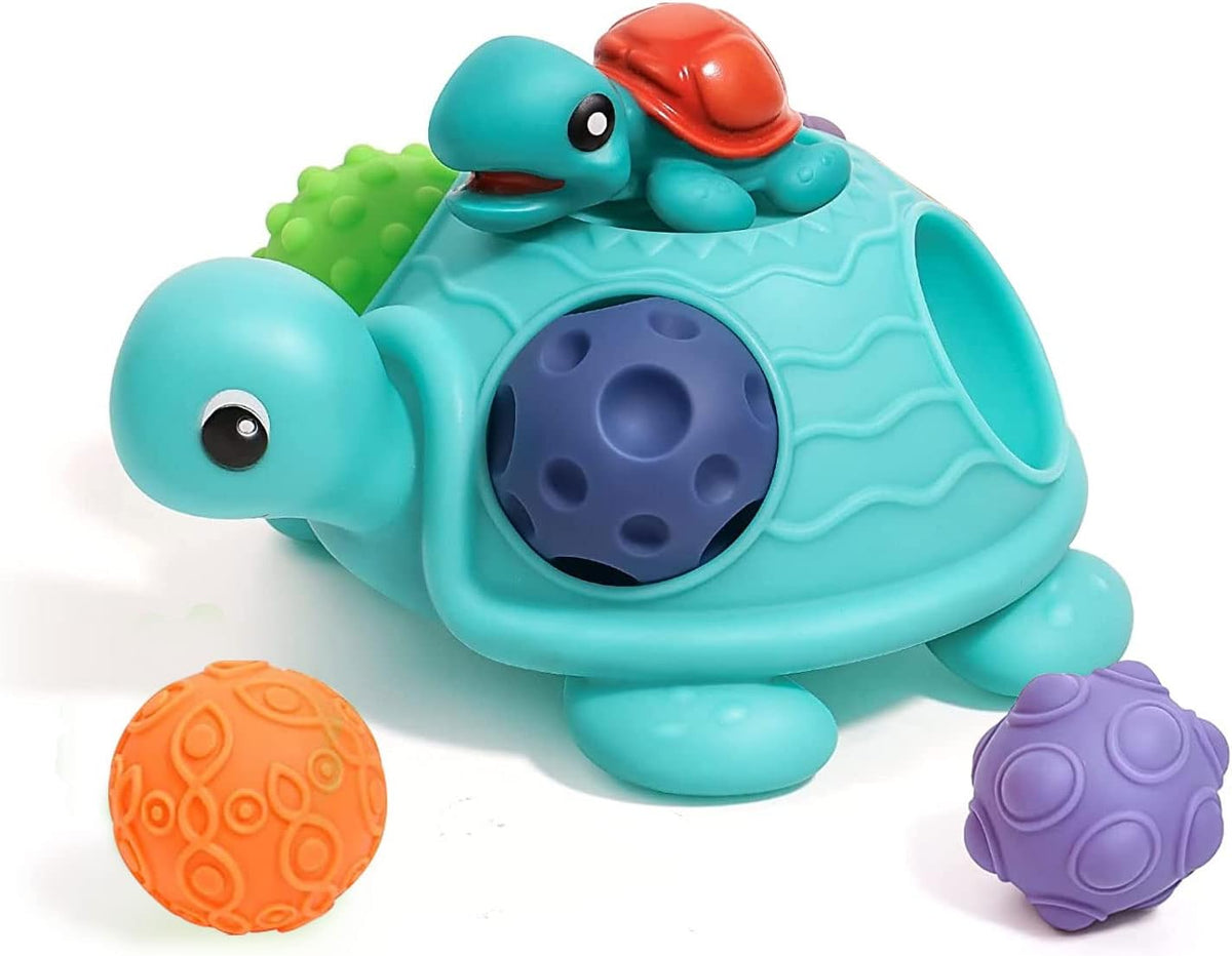 Pelotas sensoriales para bebés de 6 a 12 meses, juguetes Montessori...