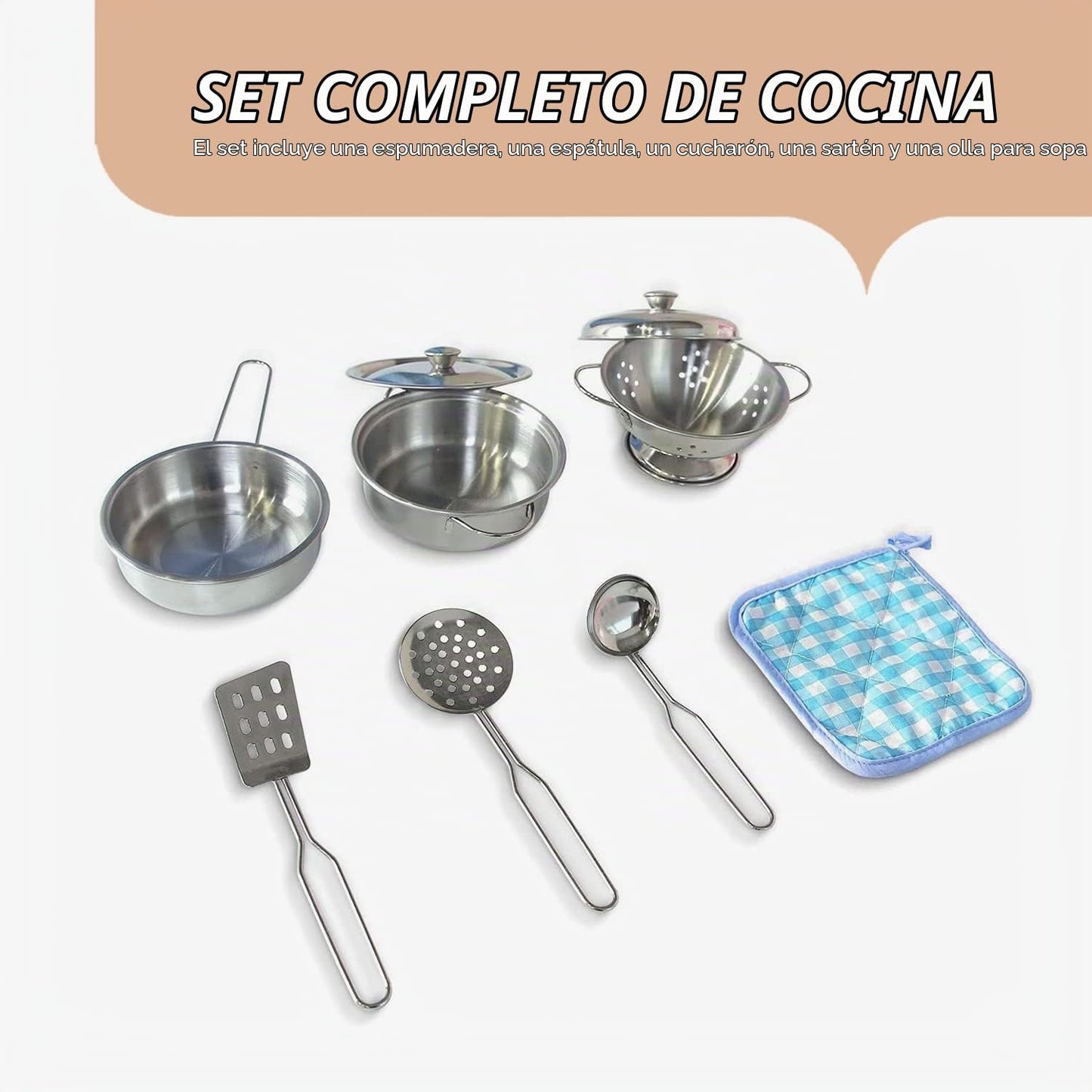 TaoHFE Juego de Cocina de Juguete, Juego de Cocina Azul para Niños...