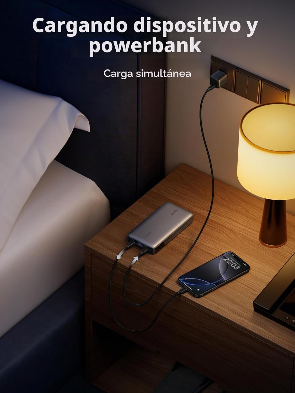 UGREEN Power Bank - Cargador portátil para portátil de 25,000 mAh y...