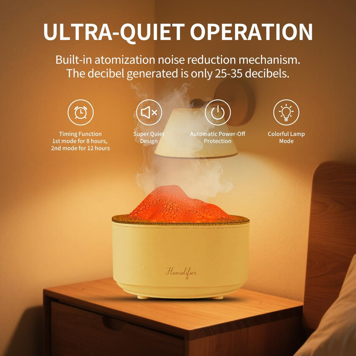 Humidificador portátil de niebla fría pequeño de 1.5L | Depósito de...