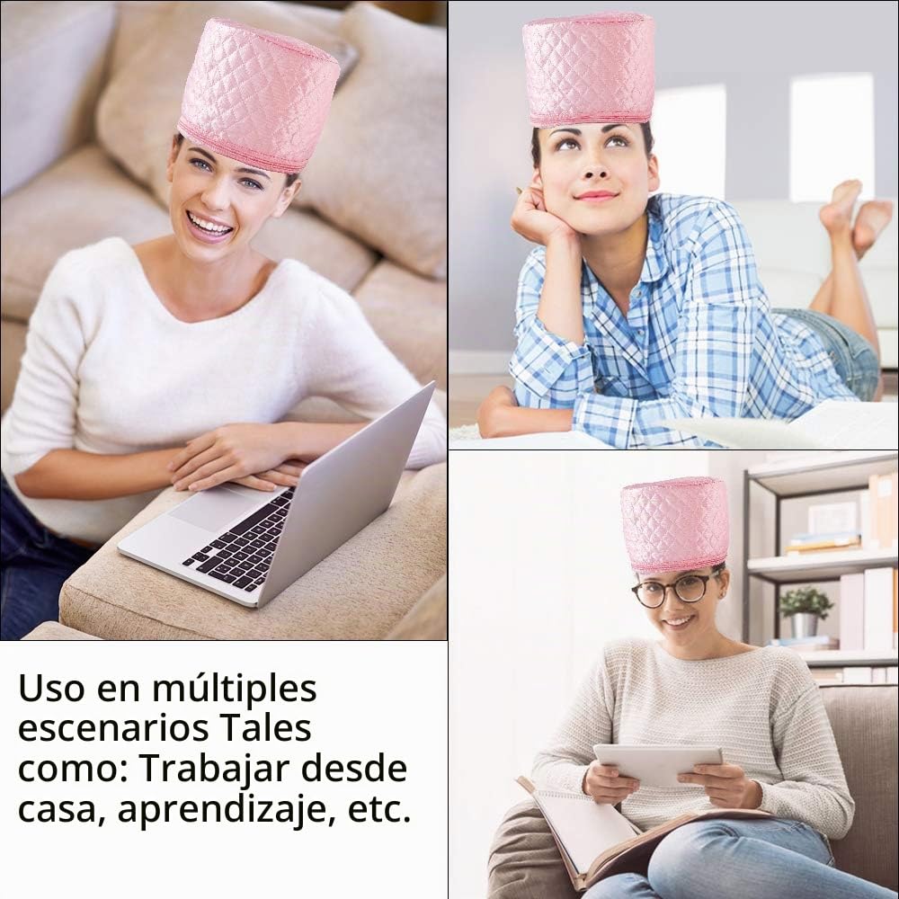 Gorra para el cuidado del cabello, gorra de tratamiento térmico Yom...