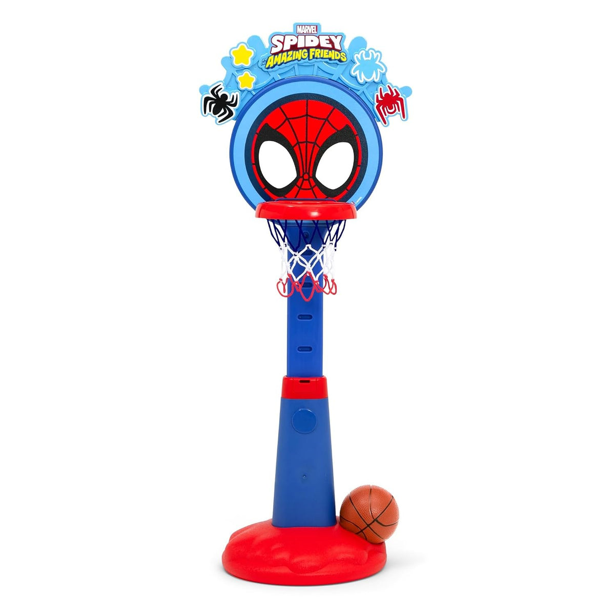 Spidey and His Amazing Friends - Juego de baloncesto de plástico de...