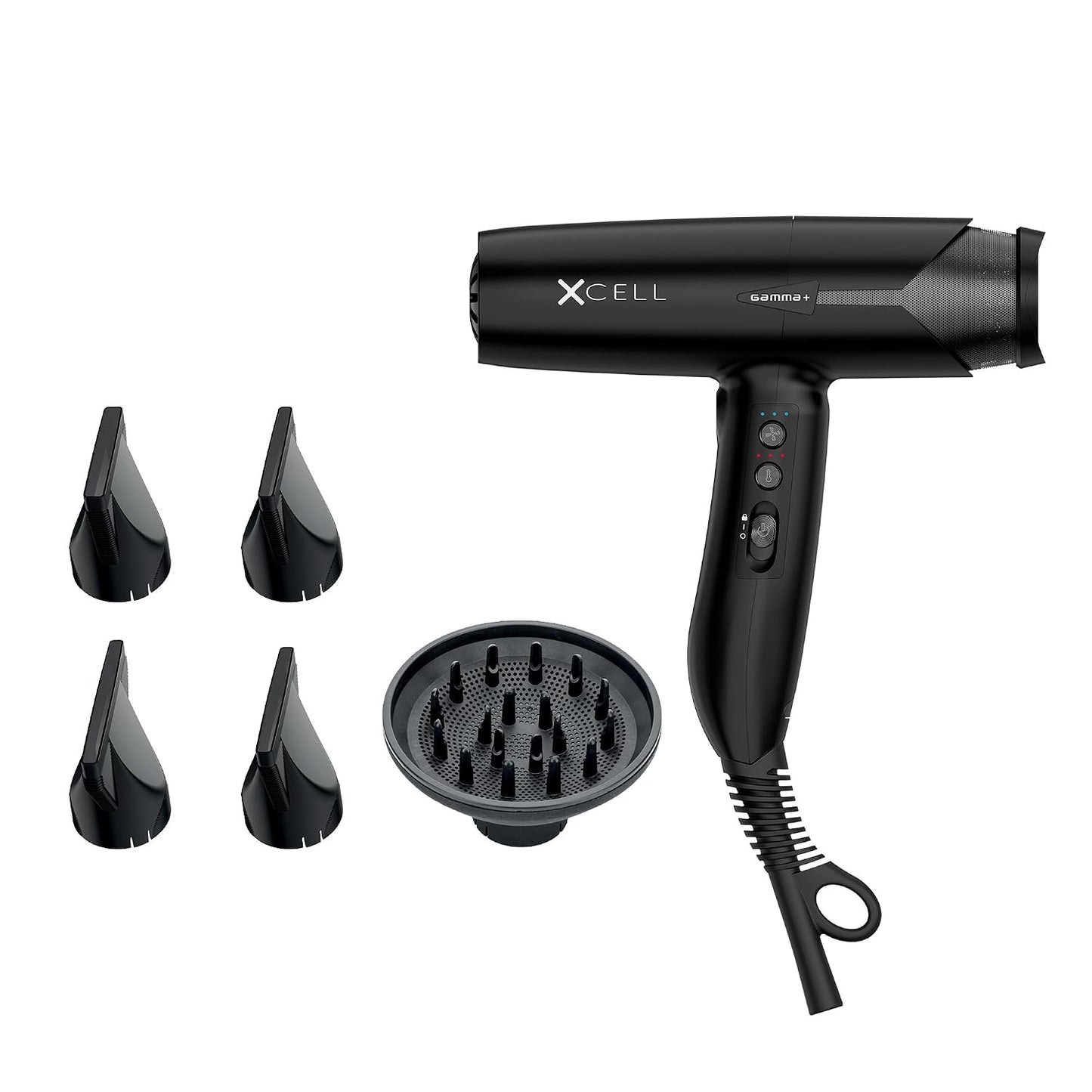 Secador de pelo profesional ultraligero GAMMA+ XCell con motor digi...