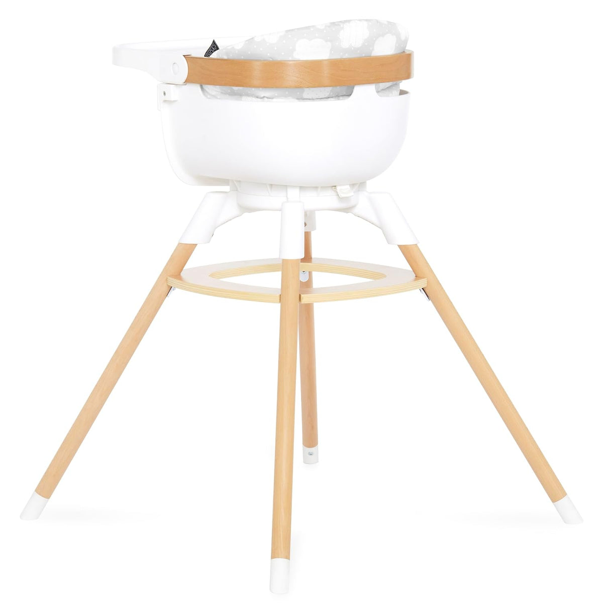 Evolur Ann - Silla alta 4 en 1 para bebé y niño, asiento giratorio...
