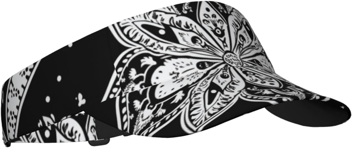 Visera solar deportiva de mármol para mujeres y hombres, gorra de s...