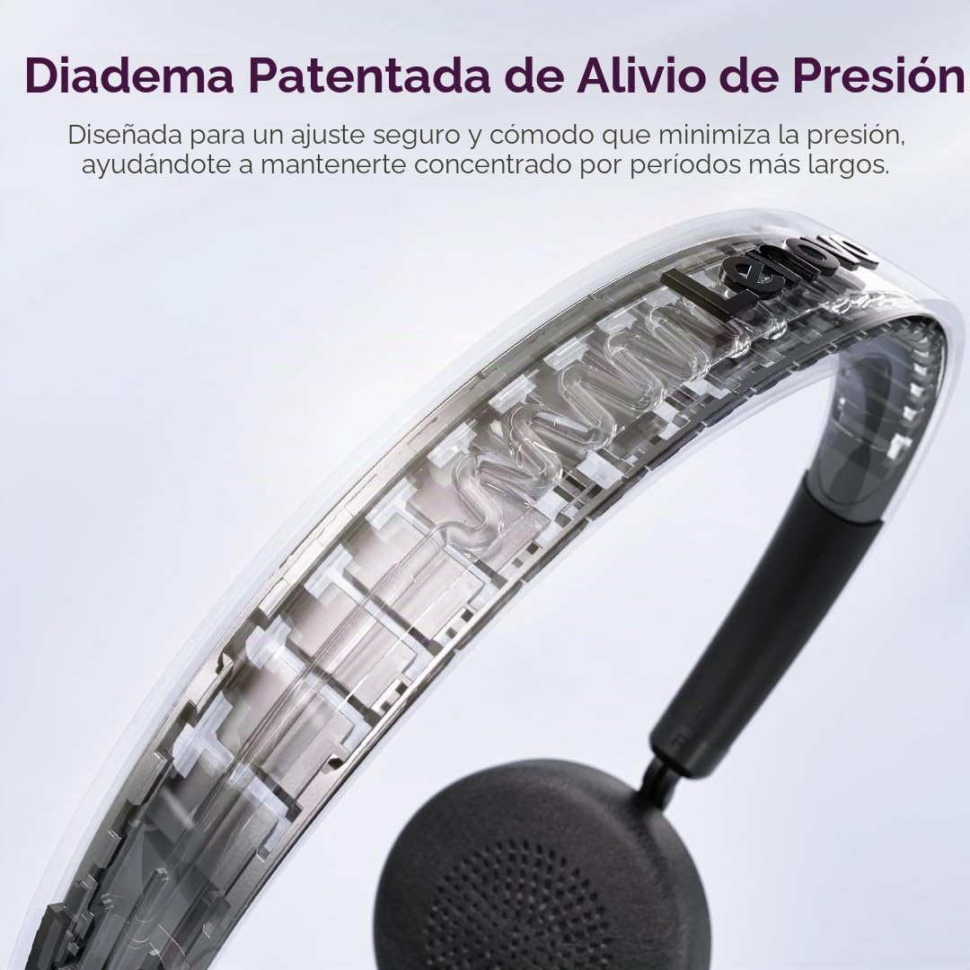 Lenovo - Auriculares inalámbricos VoIP certificados para Teams, con...