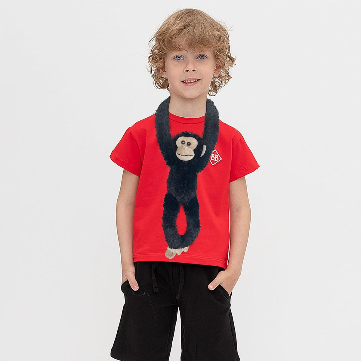 Hideekoog Juguete de Chimpancé de Peluche Colgante Juguetes de Anim...