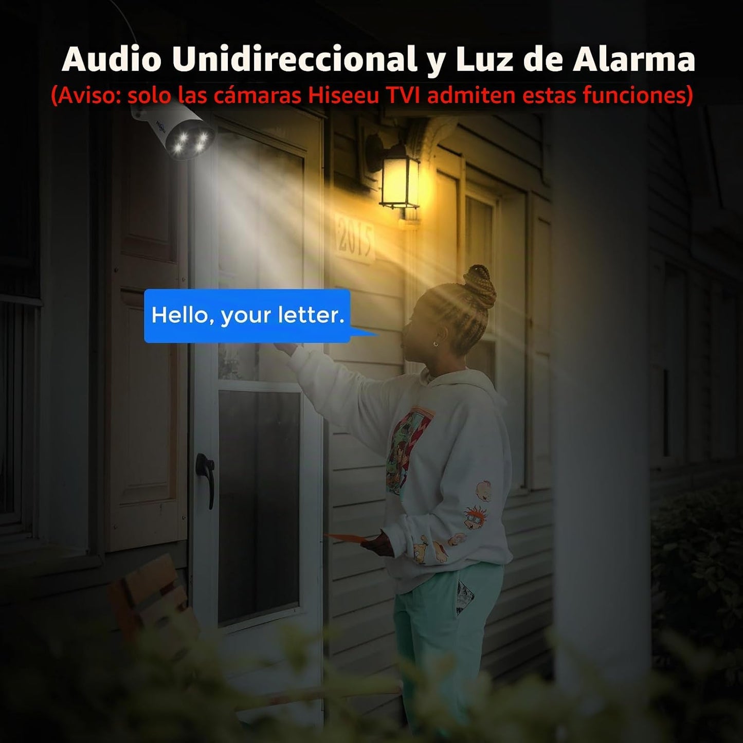 Hiseeu 16 Canales 4K DVR de Seguridad 8MP Grabador de Video Digital...