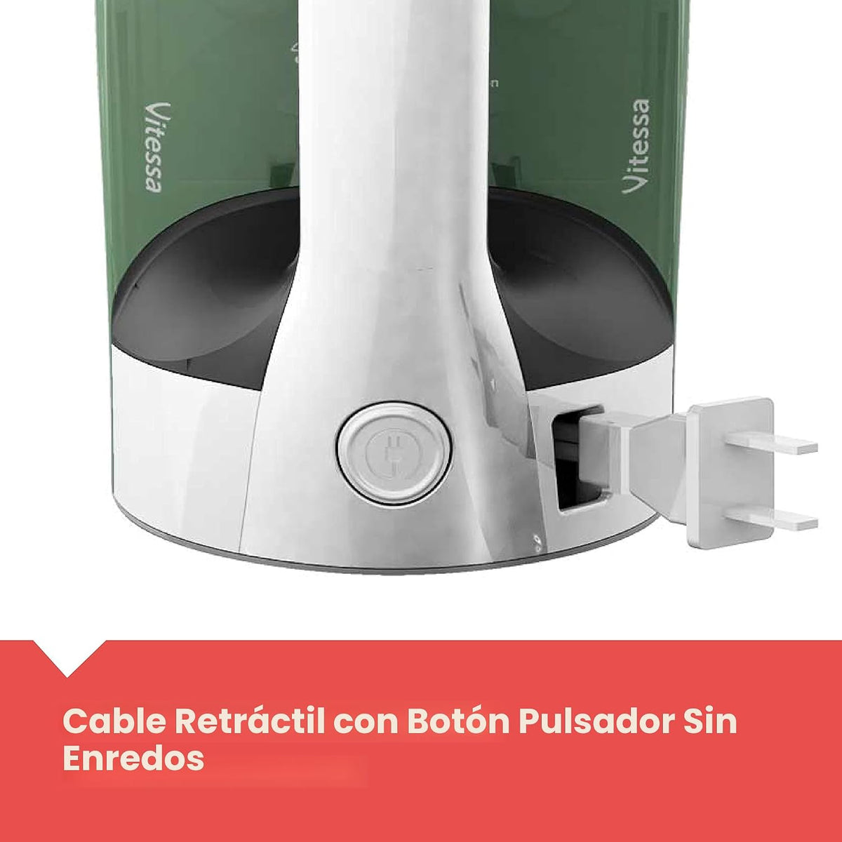 BLACK+DECKER Vitessa - Plancha de vapor avanzada, ICR2020, suela an...