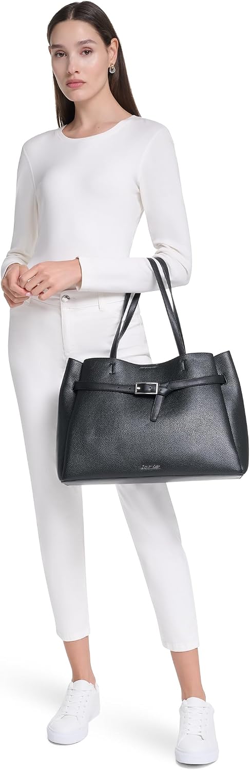 Calvin Klein Bolso organizador con triple compartimento para mujer
