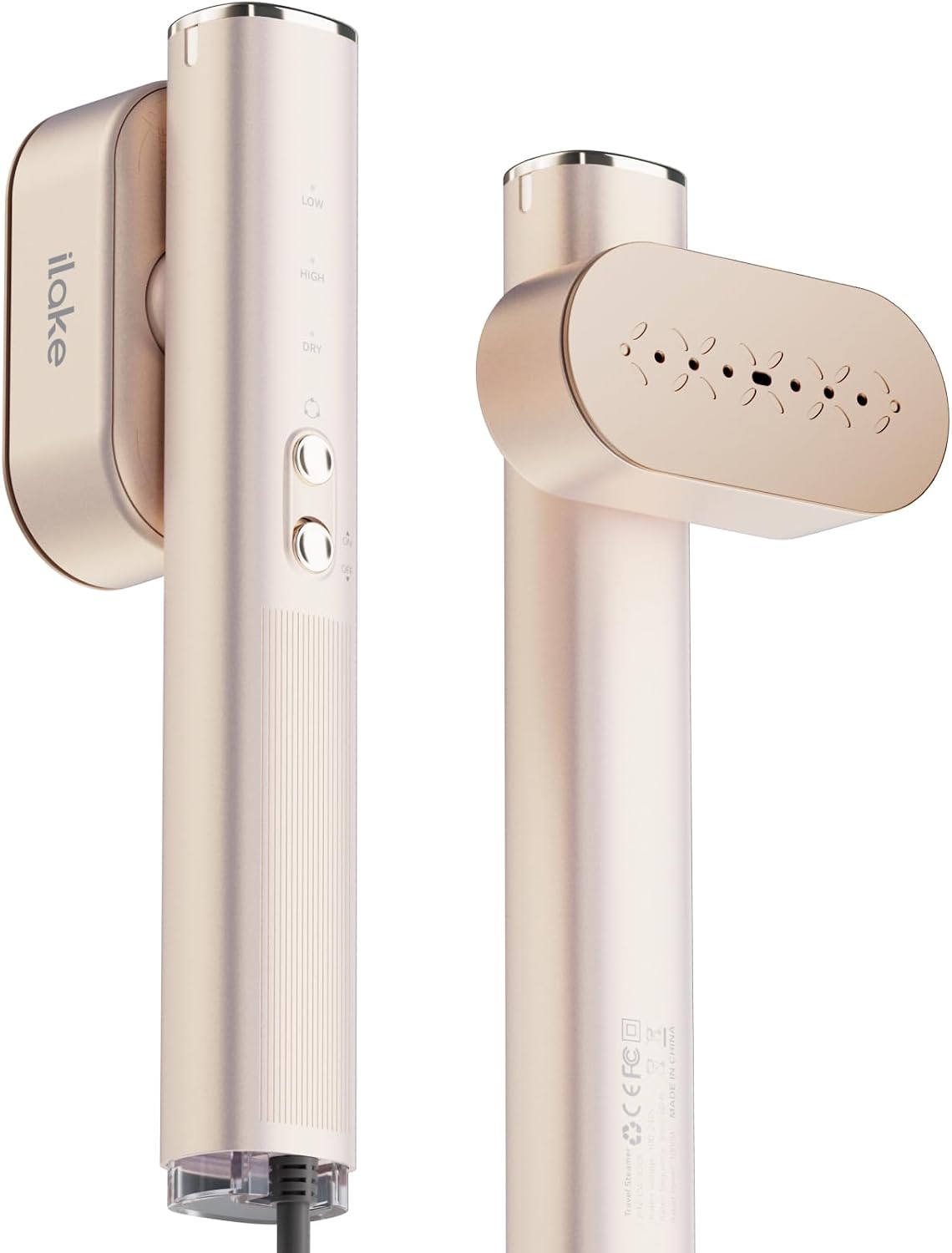 Vaporizador de viaje para ropa, vaporizador portátil de doble volta...