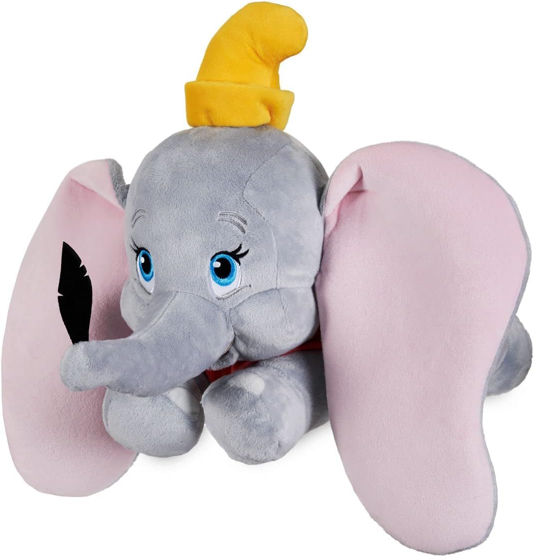 Disney Store Juguete oficial Dumbo mediano suave para niños, person...
