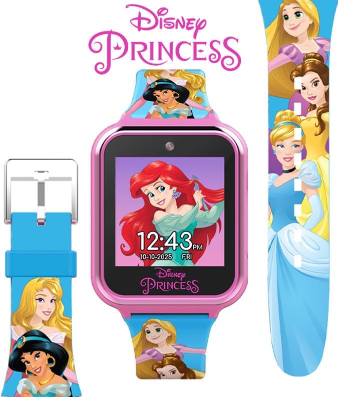 Accutime Disney's Princess - Reloj inteligente interactivo con...