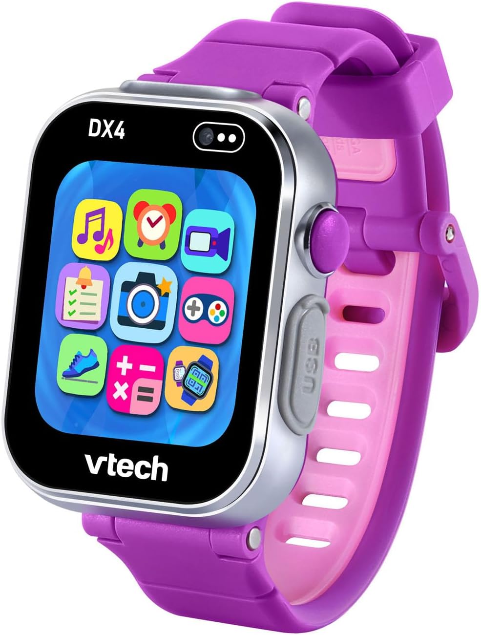 VTech KidiZoom Smartwatch DX4 - Reloj inteligente, morado