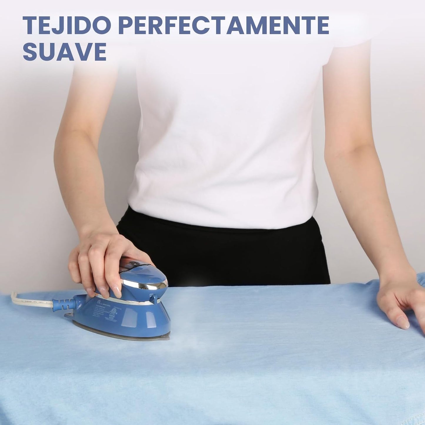 BEAUTURAL Mini plancha de vapor de viaje para ropa con doble voltaj...