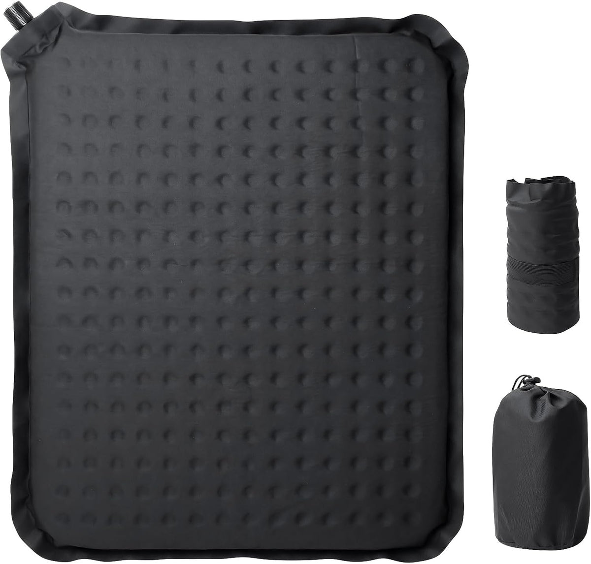 Tadpole Jump Cojín de asiento ultraligero autoinflable con núcleo d...
