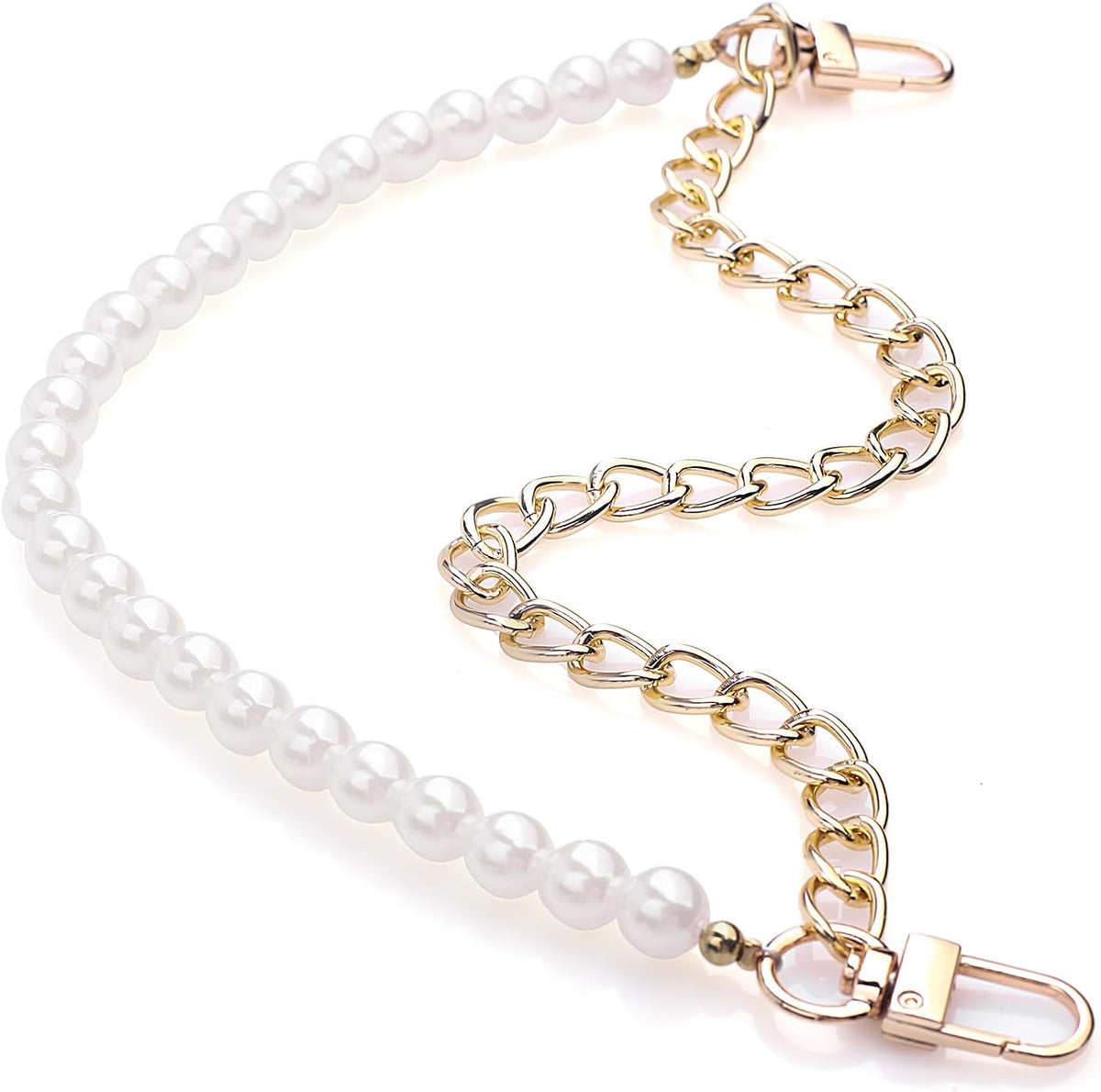 Gegraterwa Cadena para Bolso Cadenas de Perlas para Bolso Dijes par...
