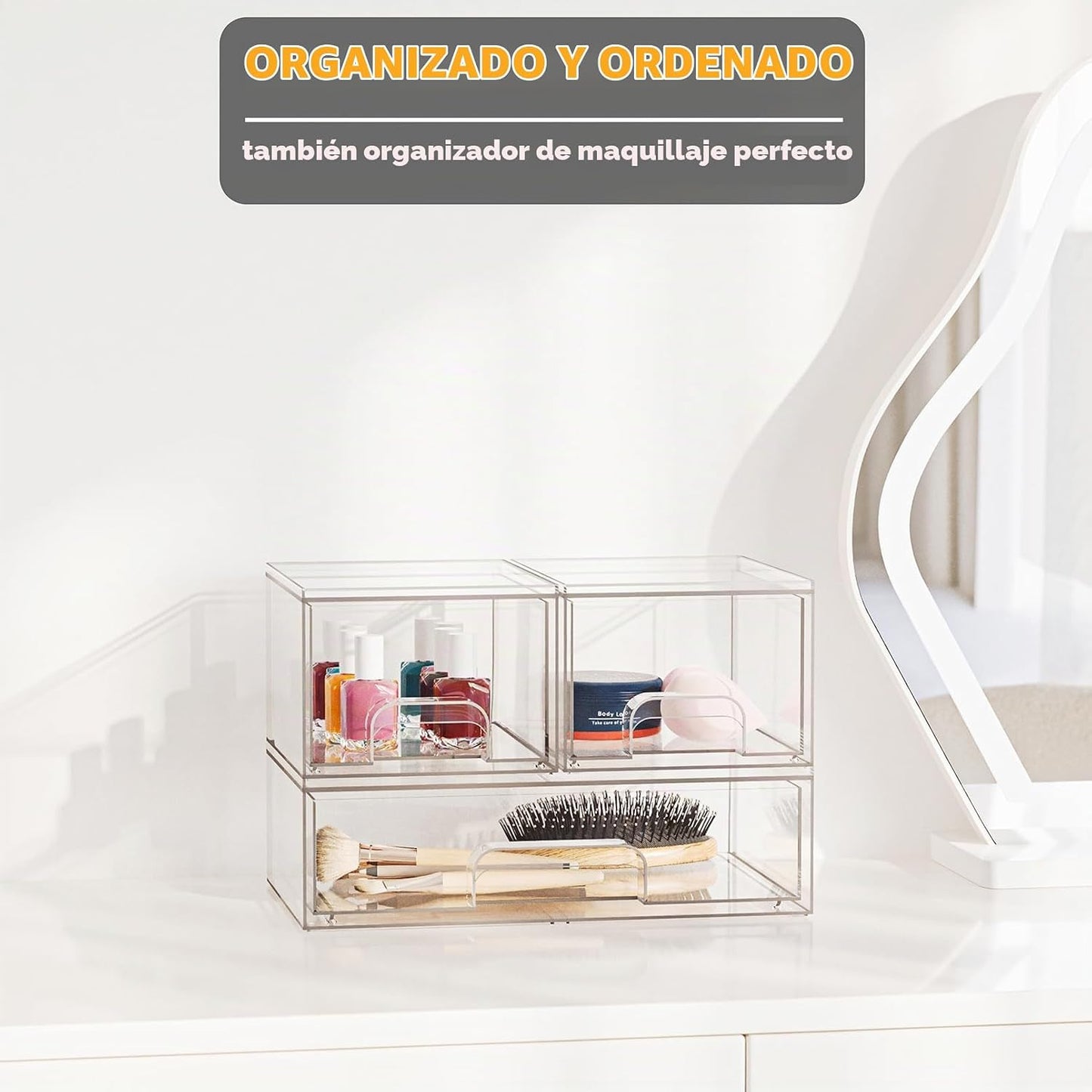 SpaceAid Organizador de almacenamiento de botellas para bebé, conte...