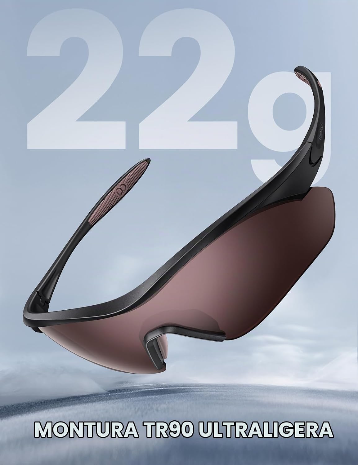 Lamicall Gafas de sol deportivas polarizadas de 0.78 oz \u2013 Prot...