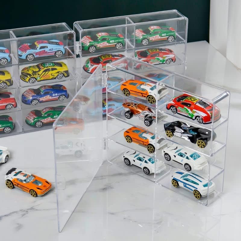 Caja de exhibición de autos de juguete Matchbox Wheels a escala 1\/...