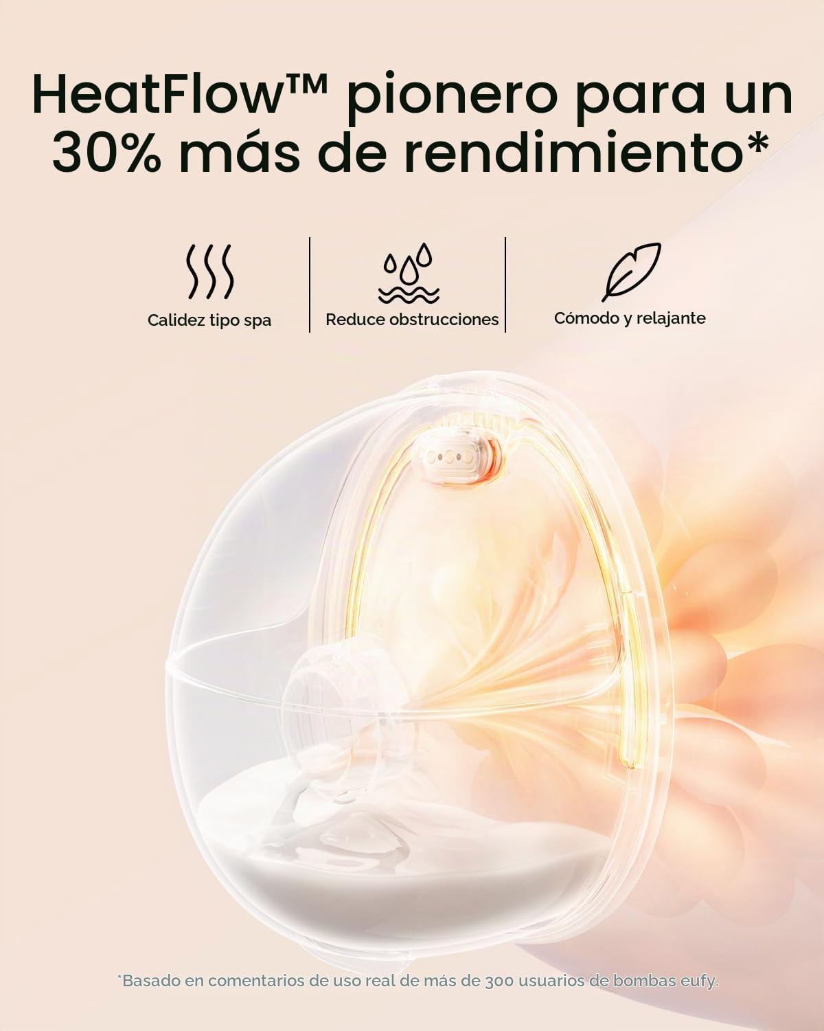 eufy Security Extractor de leche con calefacción manos libres E20,...