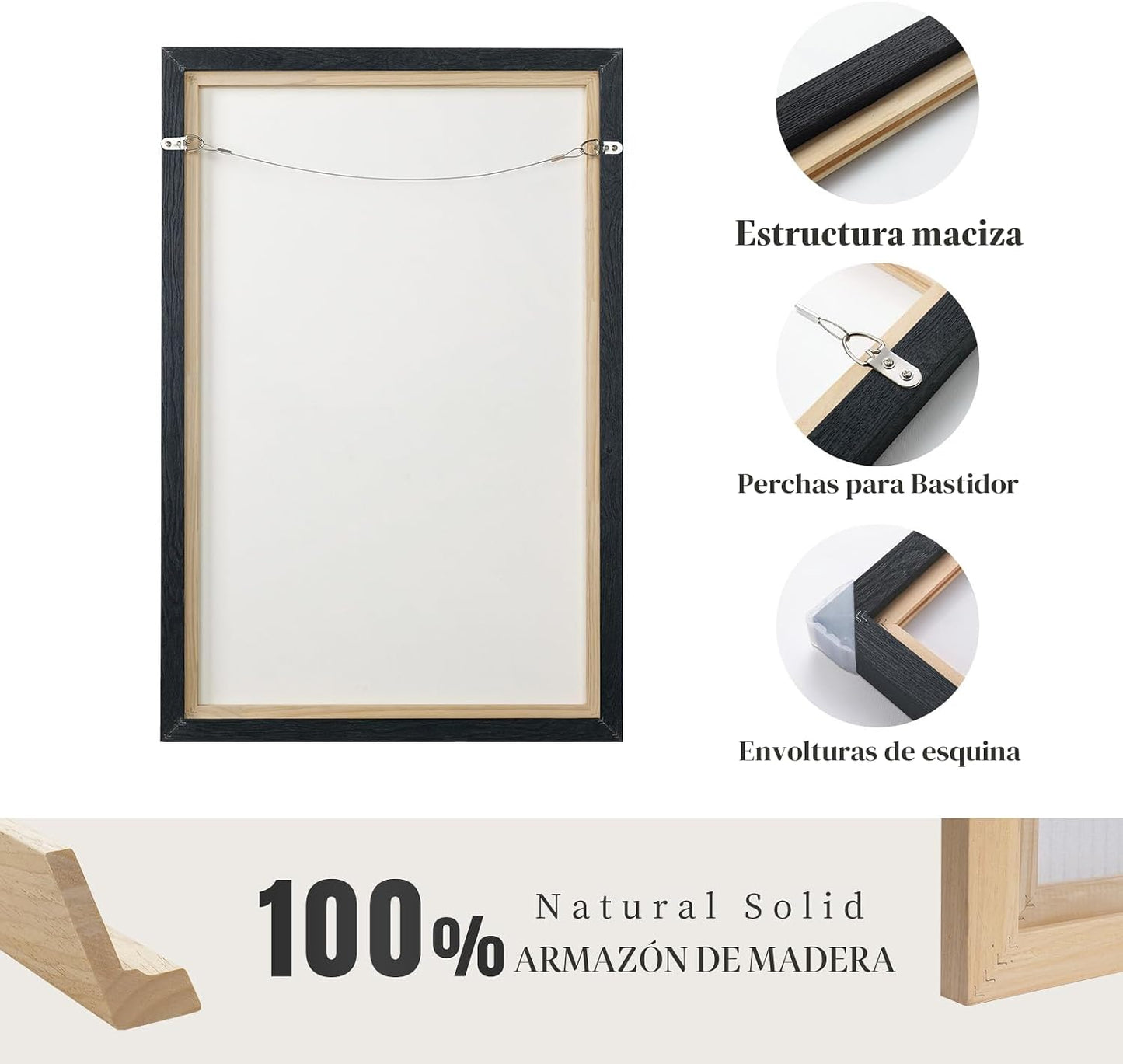 Arte de pared motivacional enmarcado para decoración de oficina, 3...